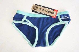 New Camps United Brand Blue & Green Panties Size 6-8 Years  - Picture 1 of 2