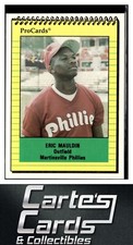 Eric Mauldin 1991 ProCards #3469  Martinsville Phillies