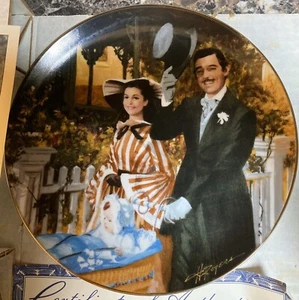 Gone With the Wind "Strolling in Atlanta" Collector Plate Bradford Exchange 1989 - Picture 1 of 9