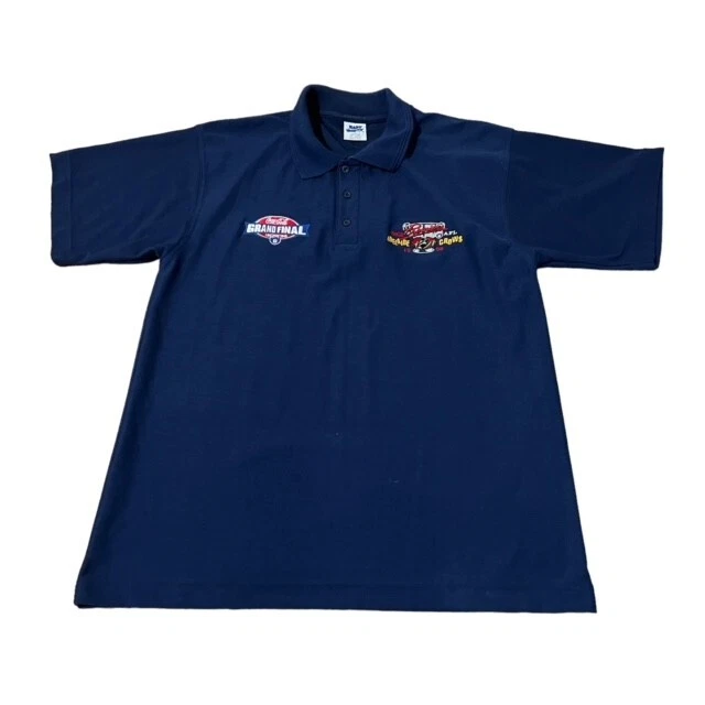 1998 AFL Premiership Grand Final Adelaide Men's Short Sleeve Polo Shirt Size L - Image 1 of 4