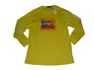 Polo Ralph Lauren Big & Tall Expedition Voyager L/S T-shirt Tee Sz LT NWT - Picture 1 of 6