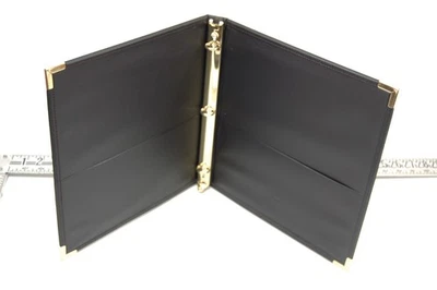 Samsill  15110 Heavy Duty G Leathers 3Round 1/2'' Ring  Executive Binder - Image 1 of 4