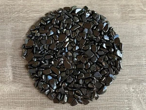 Shungite Chips – Natural Mini Shungite Stones, Crushed Undrilled Shungite, Se... - Picture 1 of 9
