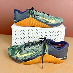 Nike Free Metcon 6 Men's 11 Training Shoes Black Gum Green CK9388-032 - Picture 1 of 16