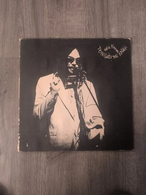 Neil Young - Tonight's the Night LP (Reprise) 1975 Vintage With Insert - Image 1 of 4