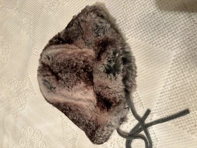 Sombrero Union Vintage Genuino Piel CHINCHILLA BONWIT TELLER Foto 1 de 4