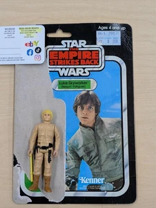 1980 Star Wars Luke Skywalker Bespin Fatigues Vintage W/ Card Back - Picture 1 of 7