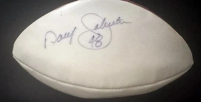 Daryl "Moose" Johnston - Dallas Cowboys Super Bowl Fullback #38 Fútbol Firmado Foto 1 de 3