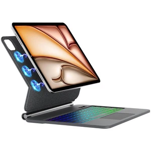 Keyboard Case for iPad Air 13 Inch (M3 2025/M2 2024),iPad Pro 12.9 inch 6th/5... - Picture 1 of 8