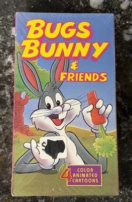 Bugs Bunny & Friends VHS - 1993 4 Classic Cartoons BRAND NEW SEALED!! - Image 1 of 4
