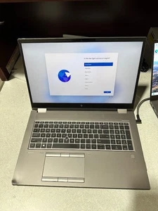 HP ZBook Fury 17 Mobilna stacja robocza Laptop PC 17,3" i9 64G RTX 3000 Pro *uszkodzenie* - Zdjęcie 1 z 12