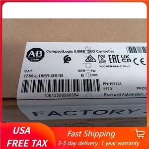 Nuevo controlador 2022 AB 1769-L18ER-BB1B CompactLogix 0,5 MB DI/O libre de impuestos de EE. UU. - Imagen 1 de 4