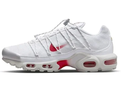 Nike Air Max Plus Lace White Red Damen Sneaker NEU OVP Gr. 38 - Bild 1 von 4