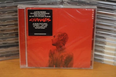 Justin Bieber CD Changes Album 2020 Pop R&B Music Def Jam RBMG New Sealed Hype - Imagem 1 de 2