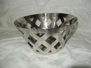 ALESSI KORB BROTKORB EDELSTAHL OBSTKORB DESIGNKORB TOP - Bild 1 von 12