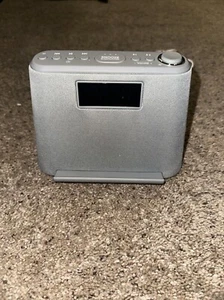 i-box Glow Bedside, Alarm Clock Radio FM Wireless Charging, Bluetooth Speaker - Picture 1 of 4