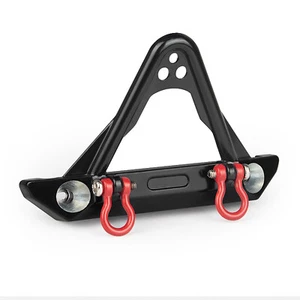 Front Bumper Anti-collision Bar With Pull Ring for Axial SCX24 90081 RC Car - Picture 1 of 7