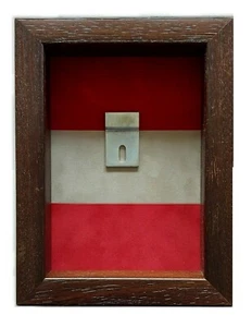 Duke of Wellingtons Regiment Medal Case For 2 Medals. Black Frame - Picture 1 of 6