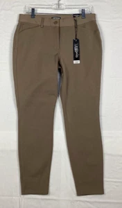 Leggings Express Donna Taglia 10R Mid Rise Tan Performance Elasticizzati Nuovi con etichette - Foto 1 di 12