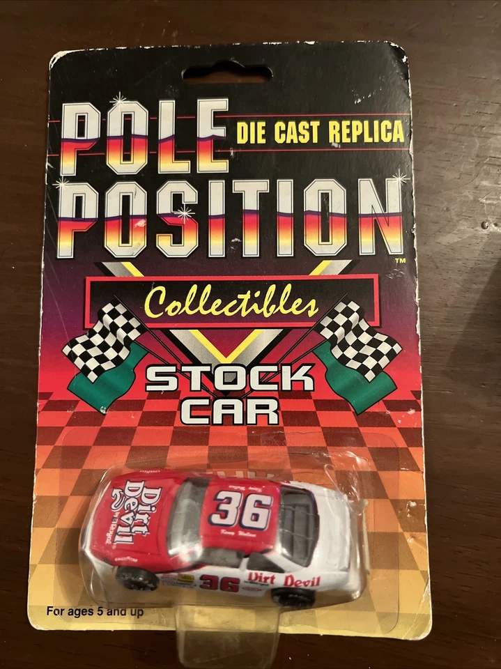 KENNY WALLACE #36 DIRT DEVIL POLE POSITION 1992 1/64 SCALE  STOCK CAR - Image 1 of 2