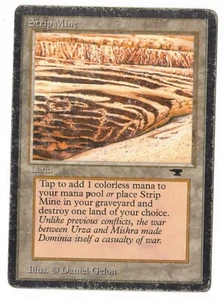 MTG ** STRIP MINE ** Magic Antiquities No Horizon HP - Picture 1 of 1