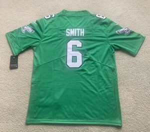 Neu mit Etikett Devonta Smith Philadelphia Eagles Kelly grünes Herrentrikot Größe Large - Bild 1 von 5