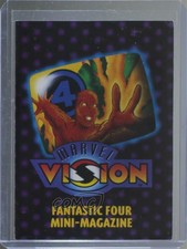 1996 Fleer Marvel Vision Mini-Mags Human Torch 5n4