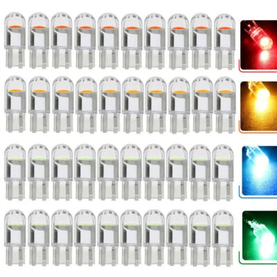20Pcs T10 LED COB Wedge Car Dome Reading Map Light Bulb W5W 168 194 Accessory - Image 1 of 4