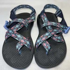 Chaco Women’s Z/Cloud 2 Sandals Eclipse Blue Strap Size 7 Non-Marking Soles - Picture 1 of 14