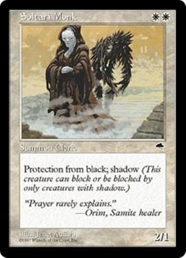MTG - SOLTARI MONK - Tempest (U) - Image 1 of 1