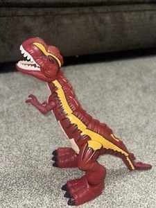 T-Rex Imaginext Mega Dinosaur 2005 Fisher Price Roaring Motion Sound 17” Works - Picture 1 of 7
