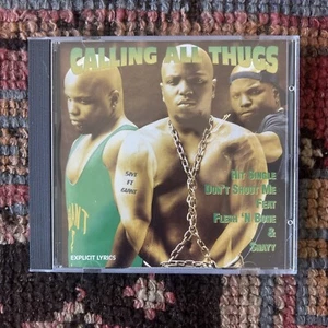 5ive Ft Giant “calling All Thugs” Cd Knoxville Tennessee 1997 Underground Rap - Foto 1 di 6
