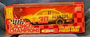 JOHNNY BENSON #30 PENNZOIL NASCAR 1/24TH RACING CHAMPIONS STOCK CAR - Picture 1 of 2