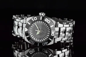 ¡NUEVO! Reloj Automático ARAGON Matrix Negro Rotador NH35 43mm 20ATM Super Luminova - Imagen 1 de 14