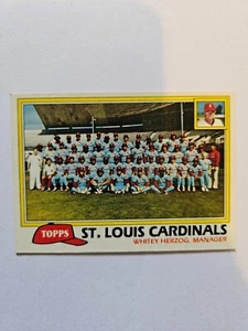 1981 TOPPS ST LOUIS CARDINALS CHECKLIST #684 NM - Picture 1 of 1
