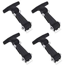 4 Packs Rubber Flexible Hasp Thandle Draw Latches style 1.
