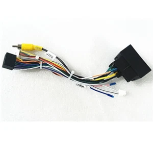 16 Pin Android Radio Wiring Harness w/Canbus For Peugeot 3008/2008 Citroen C4 C5 - Picture 1 of 5