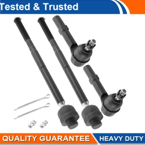 For Escalade ESV Yukon XL 1500 Front Inner & Outer Suspension Tie Rod End Kit - Picture 1 of 6