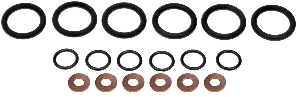 Kit de junta tórica de inyector de combustible para Dodge Ram 2500 1999-2002 5,9 L L L6 Dorman 630EB40 Foto 1 de 1