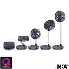 NSA Folding-Away Coling Fan Remote Control USB Rechargeable Telescopic Stand Air
