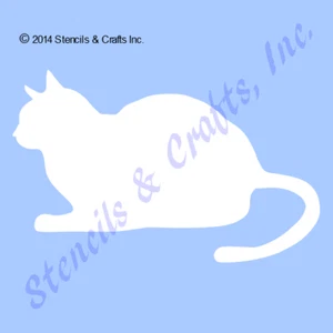 5" CAT STENCIL TEMPLATE FELINE PATTERN BACKGROUND CRAFT TEMPLATES STENCILS NEW - Picture 1 of 1