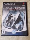 Medal Of Honor European Assault PS2 Playstation 2 Complete Game Tested And Works