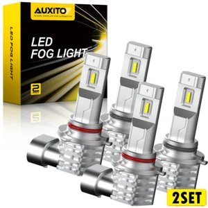 AUXITO 8X 9005 HB3 9006 HB4 LED High Beam Fog Light 6500K Foglight Bulbs White - Picture 1 of 9