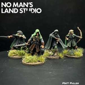 Pro Painted Rangers Of Shadow Deep COMMISSION - Fantasy LOTR - D&D - Frostgrave - Bild 1 von 2