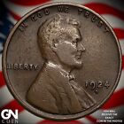 1924 D Lincoln Cent Wheat Penny  M0742