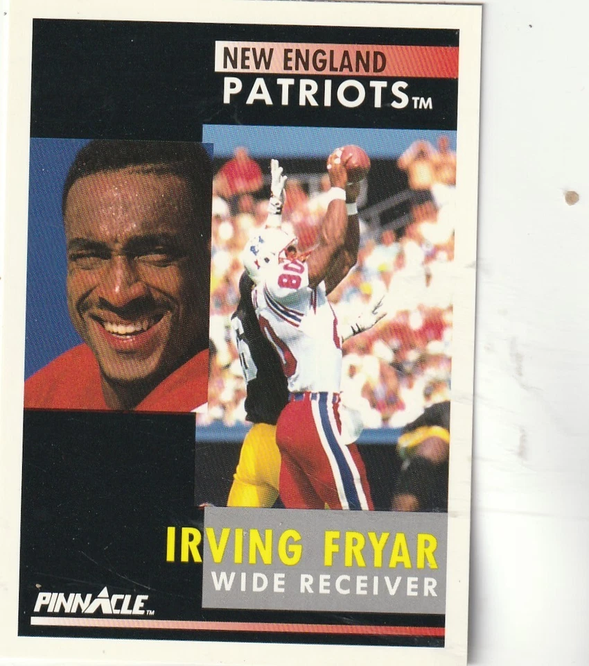 FREE SHIPPING-MINT-1991 Pinnacle Irving Fryar #87 PATRIOTS - Image 1 of 1