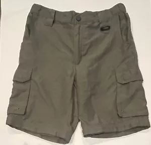 BSA Boy Scouts of America Switchback Shorts Green Cargo Size Youth Large EC - Picture 1 of 1