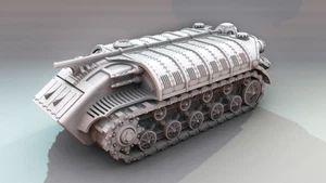 Encarii Assault Transport 28mm/32mm model kit proxy for Grimdark tabletop - Picture 1 of 1