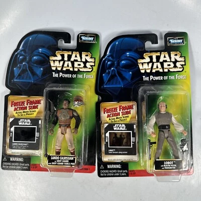 1997 Kenner | Star Wars POTF | LOBOT & Lando | Collection 1 | Freeze Frame - Image 1 of 4
