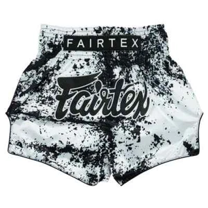 Fairtex Muay Thai Shorts - Grunge White - Picture 1 of 6